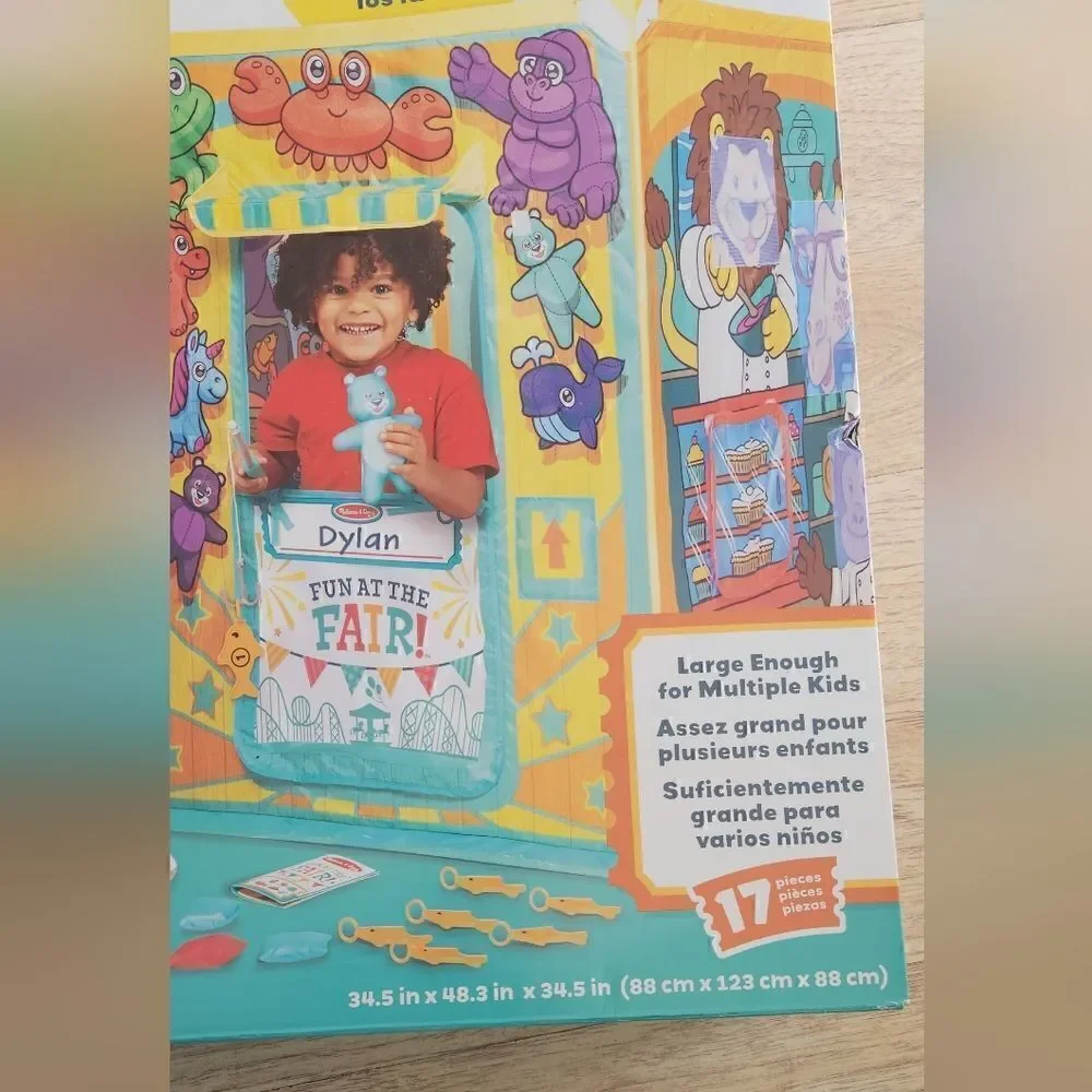 Melissa and Doug Fun at The Fair Game Center Big Play Tent